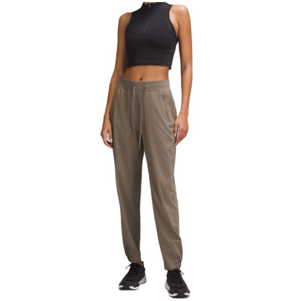 Lululemon License To Train Hi-Rise Pants Brown Nomad 13 W5FFES -Mint Condition!!